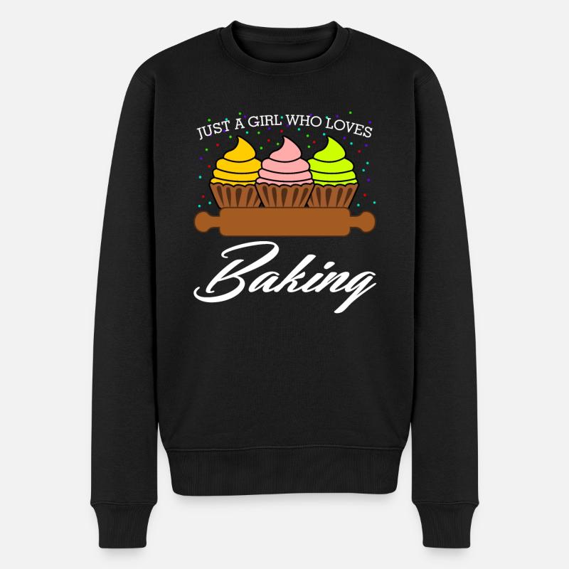Baker Baker Baker Bakery - Pull Premium bio Homme - noir