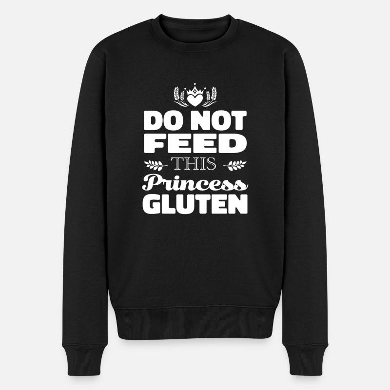 Princesse sans gluten - Pull Premium bio Homme - noir