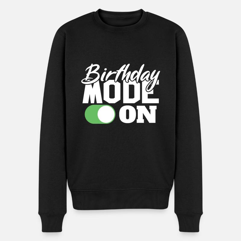 Mode anniversaire sur Fun Celebration - Pull Premium bio Homme - noir