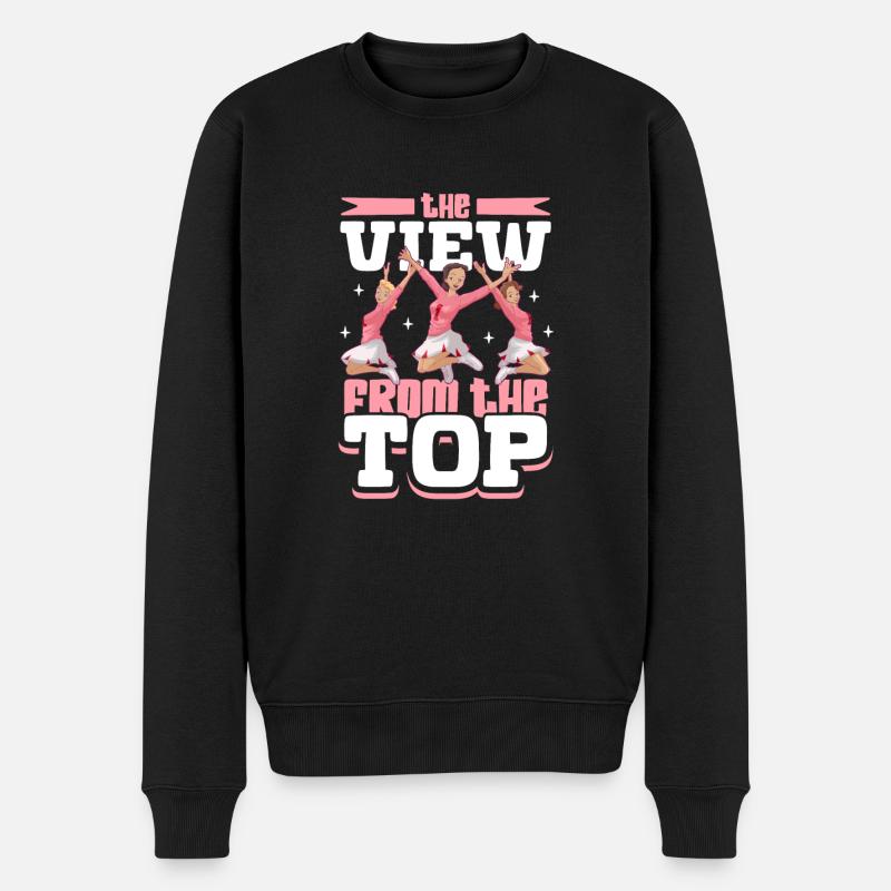 Tenue de pom-pom girl - Pull Premium bio Homme - noir