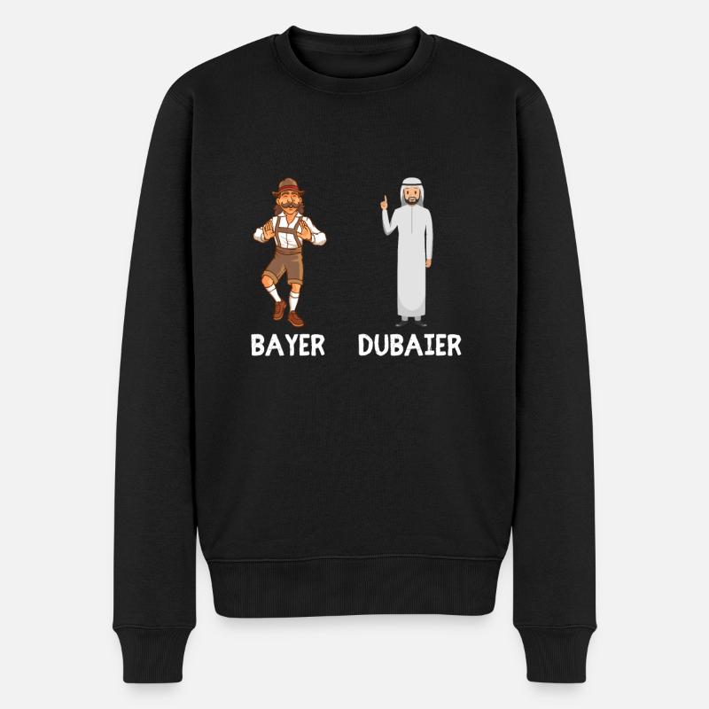 Bayer Dubaier Bayern Dubaï - Pull Premium bio Homme - noir
