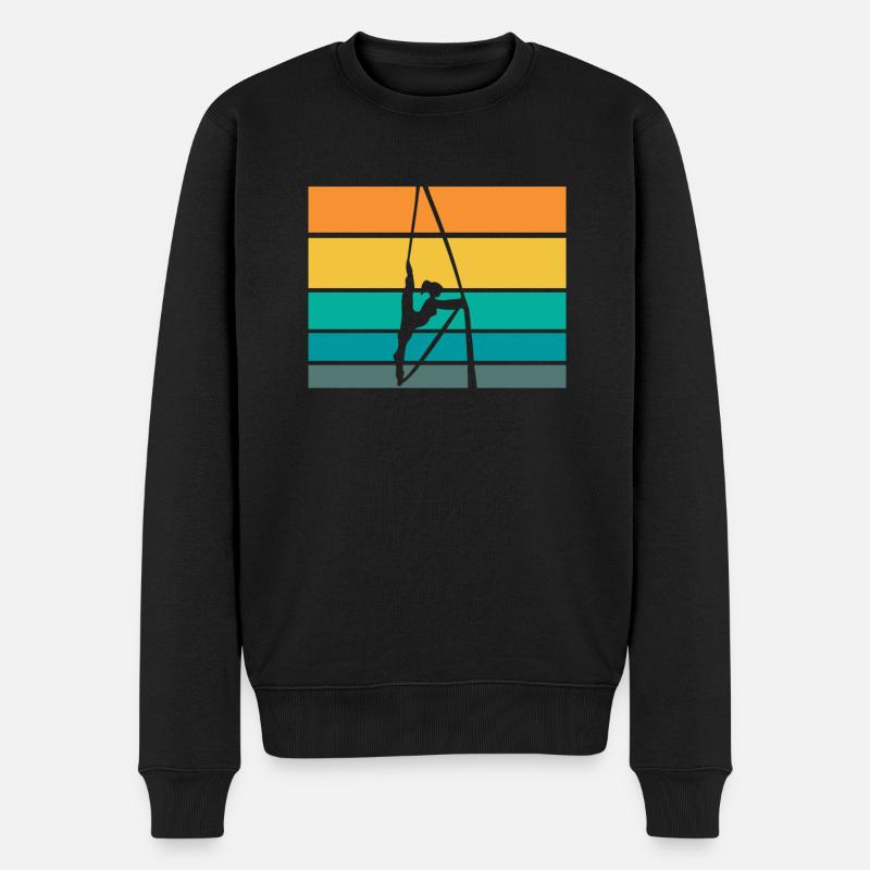 Acrobatic Gymnastic Sport Geschenk - Männer Premium Bio Pullover - Schwarz