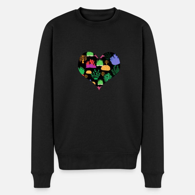 Cadeau de poisson d’aquarium - Pull Premium bio Homme - noir
