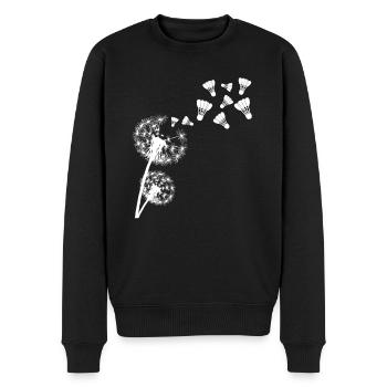 Pissenlit Badminton - Pull Premium bio Homme - noir - Devant - Nico (187cm)