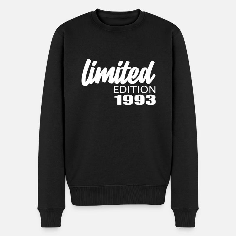 Edition limitée 1993 - Pull Premium bio Homme - noir