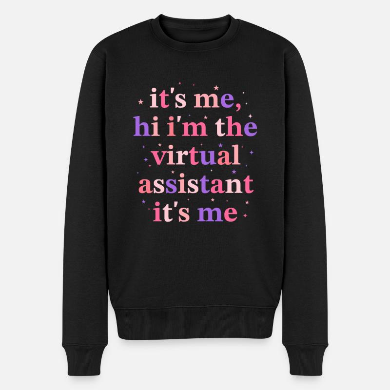 Freelance Profession Indépendant Virtuel - Pull Premium bio Homme - noir