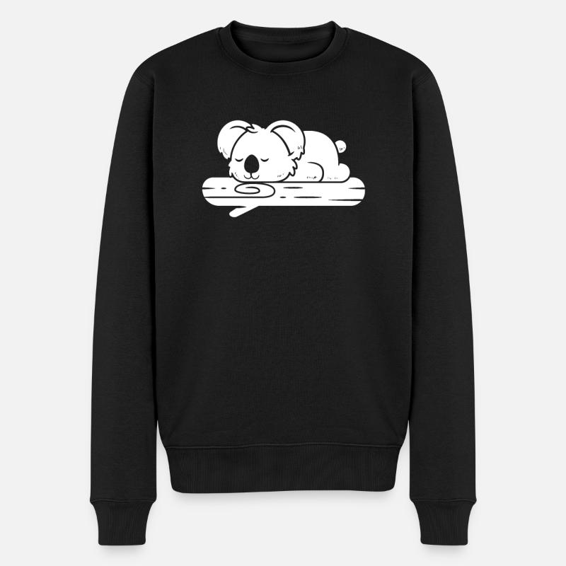 Branche de l’ours Koala - Pull Premium bio Homme - noir