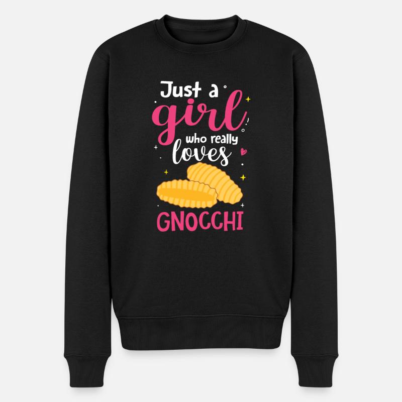Gnocchis - Pull Premium bio Homme - noir