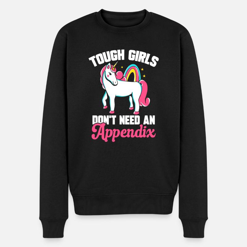 Appendicectomie Appendicite - Pull Premium bio Homme - noir