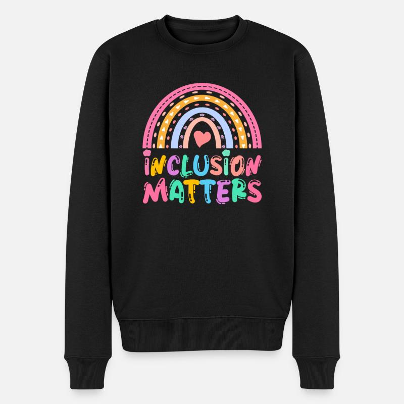 L’inclusion de l’assistante parentale est importante - Pull Premium bio Homme - noir