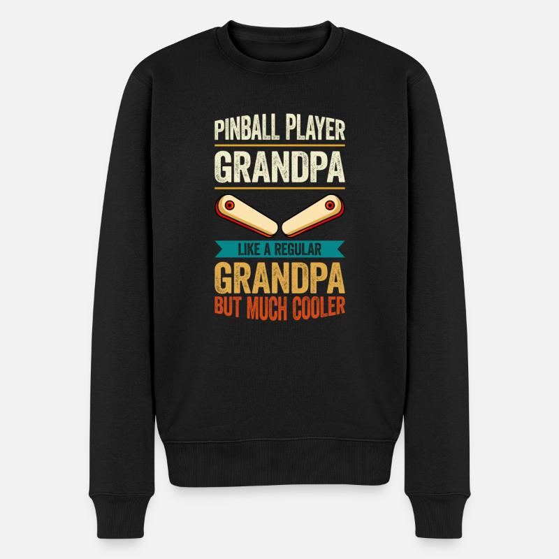 Pinball Machine Pinball Machine - Pull Premium bio Homme - noir