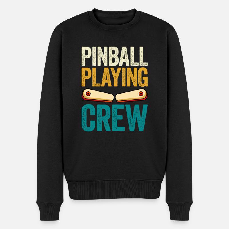 Pinball Machine Pinball Machine - Pull Premium bio Homme - noir
