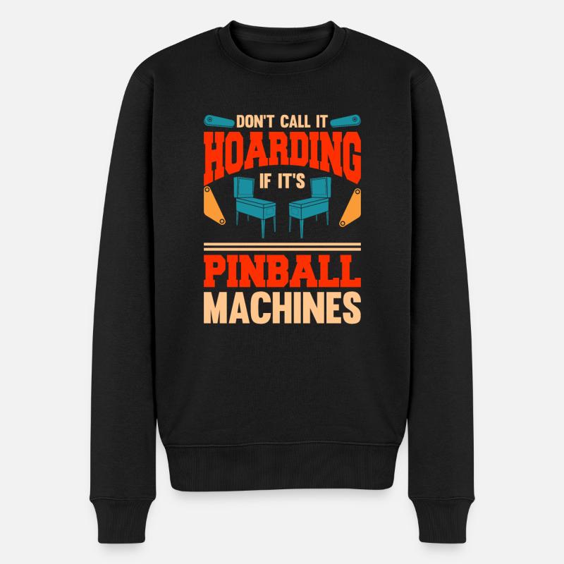 Pinball Machine Pinball Machine - Pull Premium bio Homme - noir