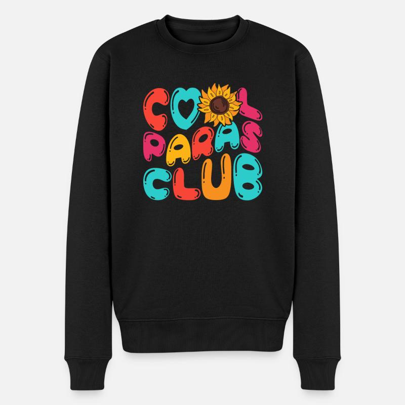 Erziehungsassistent Cool Paras Club - Männer Premium Bio Pullover - Schwarz