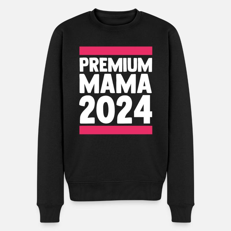 Maman à venir 2024 - Pull Premium bio Homme - noir