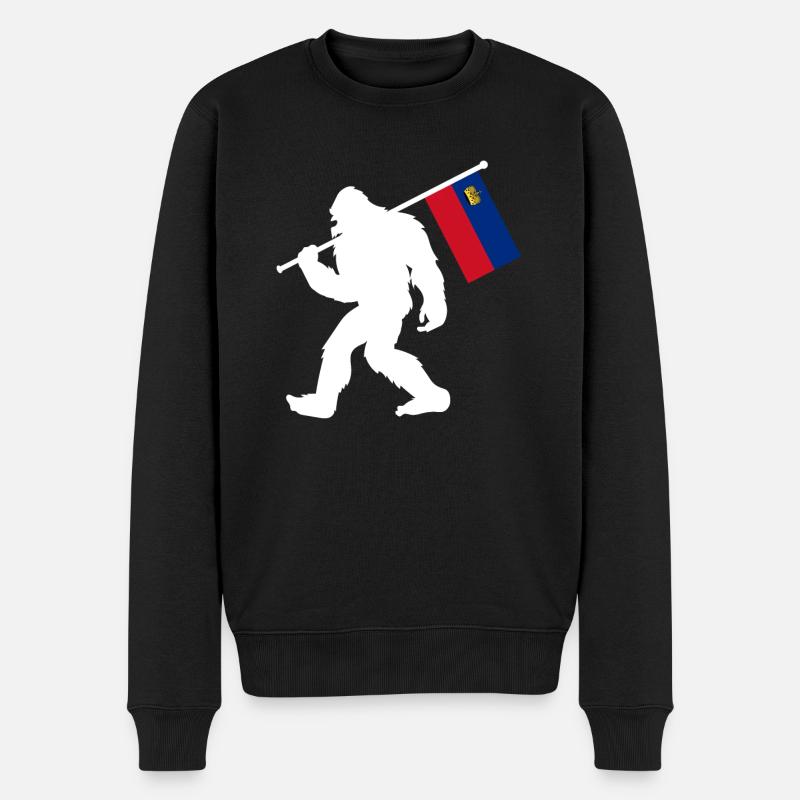 Liechtenstein Bigfoot - Pull Premium bio Homme - noir