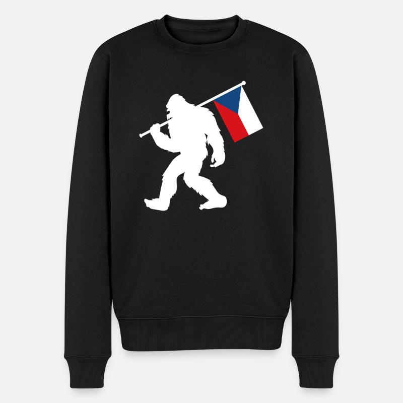 République tchèque Bigfoot - Pull Premium bio Homme - noir
