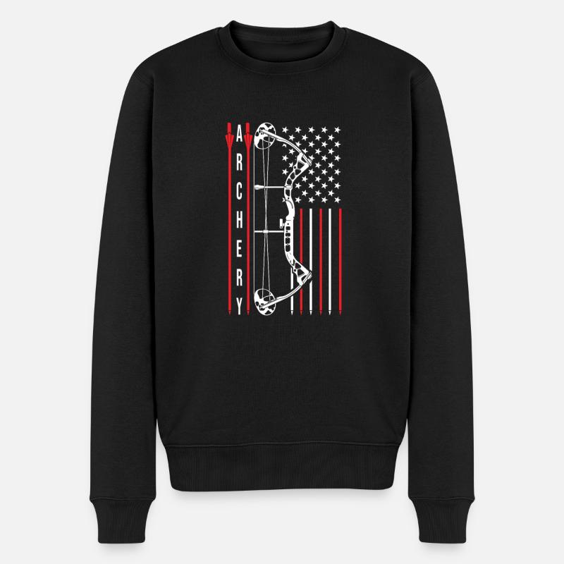 Archerie - Pull Premium bio Homme - noir