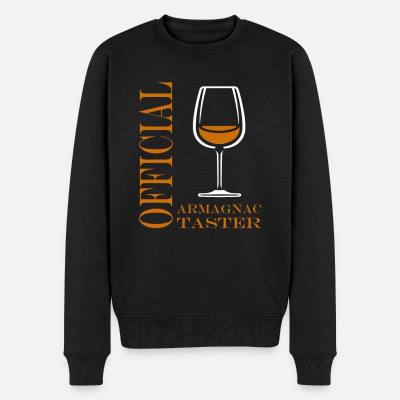 Official armagnac taster - Pull Premium bio Homme - noir