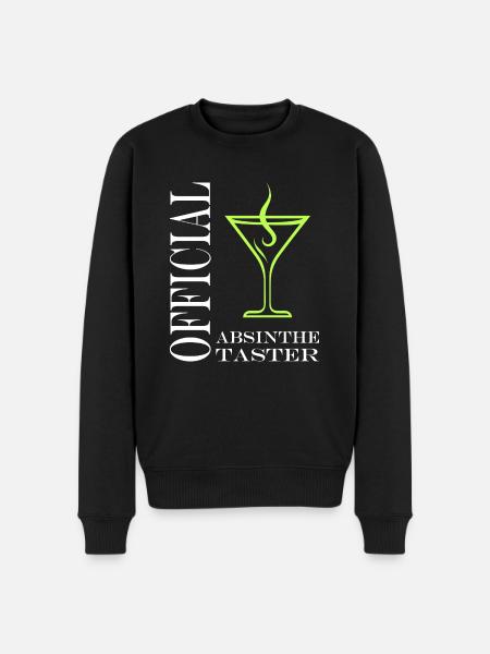 Official absinthe taster - Men's Premium Organic Jumper - black