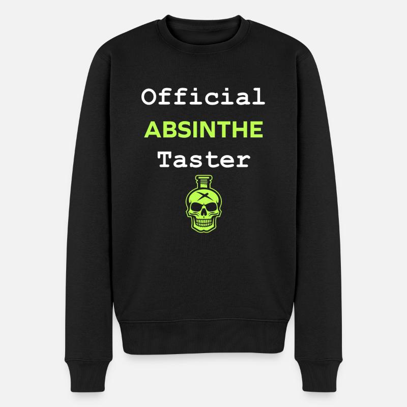 Official taster absinthe - Pull Premium bio Homme - noir