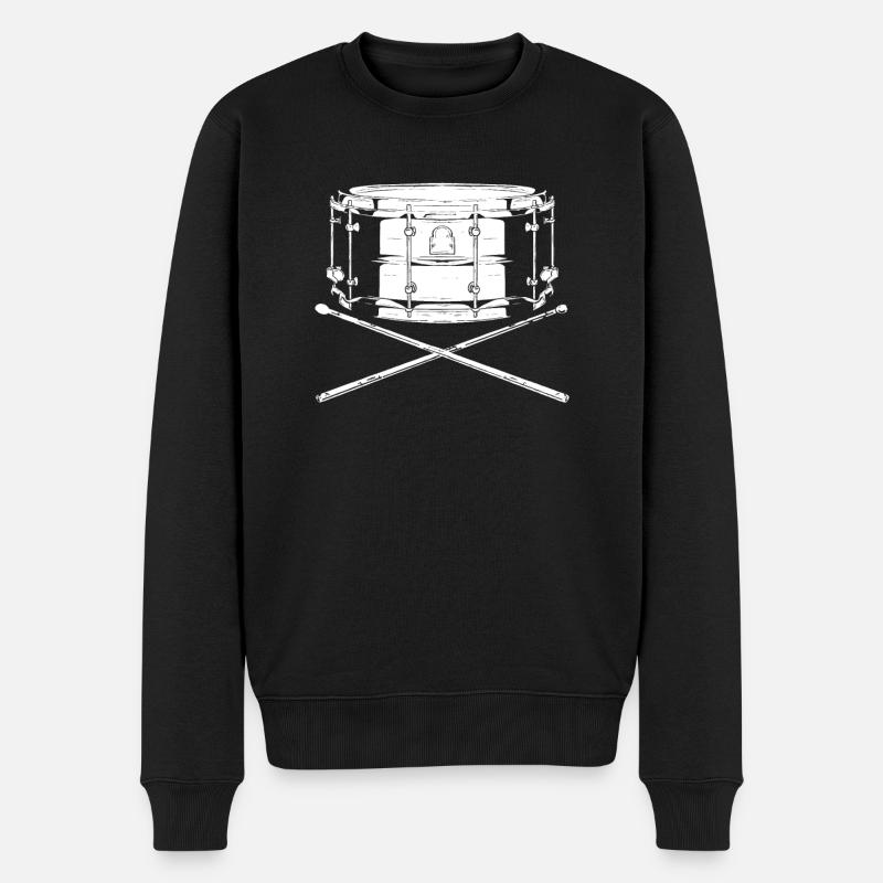 Spielmannszug Drums - Männer Premium Bio Pullover - Schwarz