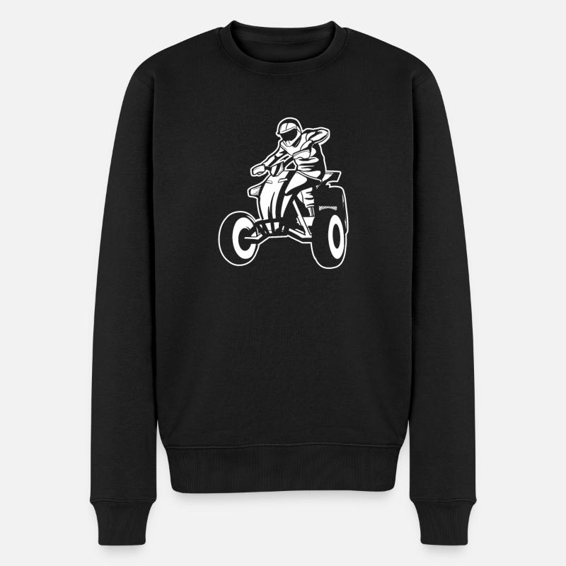 Quad - Pull Premium bio Homme - noir
