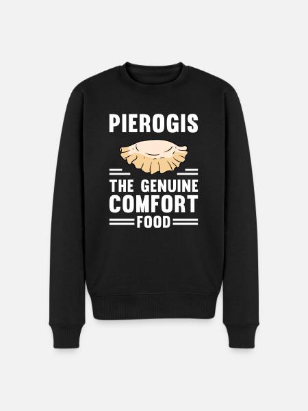 Pierogi Recipe Polish Pierogi - Men's Premium Organic Jumper - black