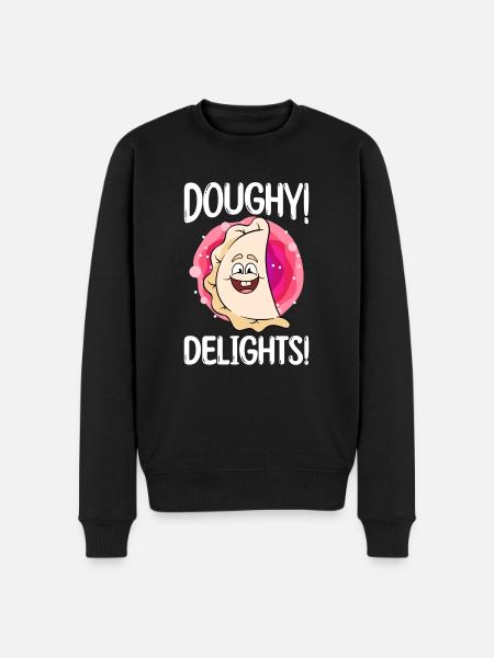 Pierogi Recipe Polish Pierogi - Men's Premium Organic Jumper - black