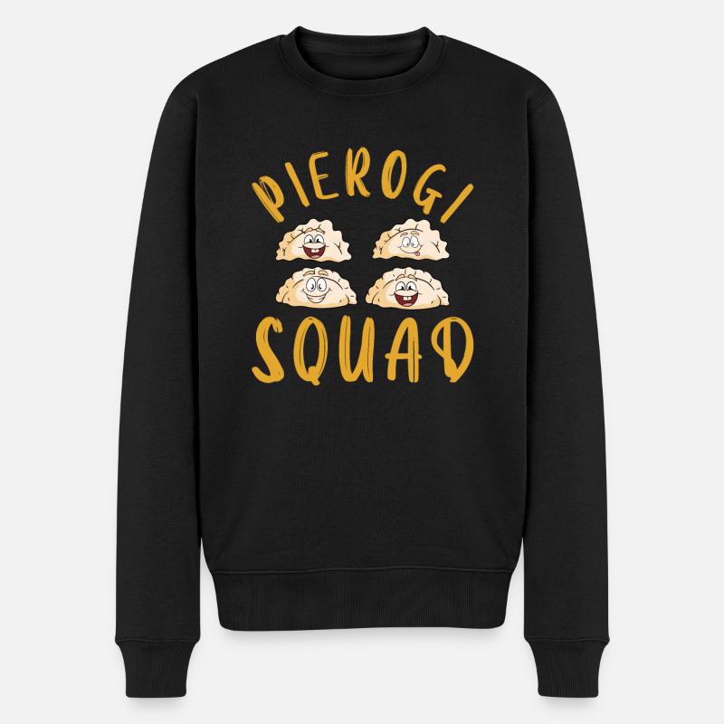 Recette de pierogi Pierogi polonais - Pull Premium bio Homme - noir