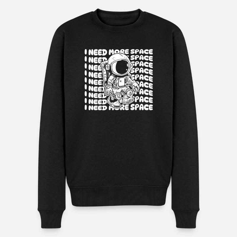 Astronaute, Astronaute, Cosmonaute - Pull Premium bio Homme - noir