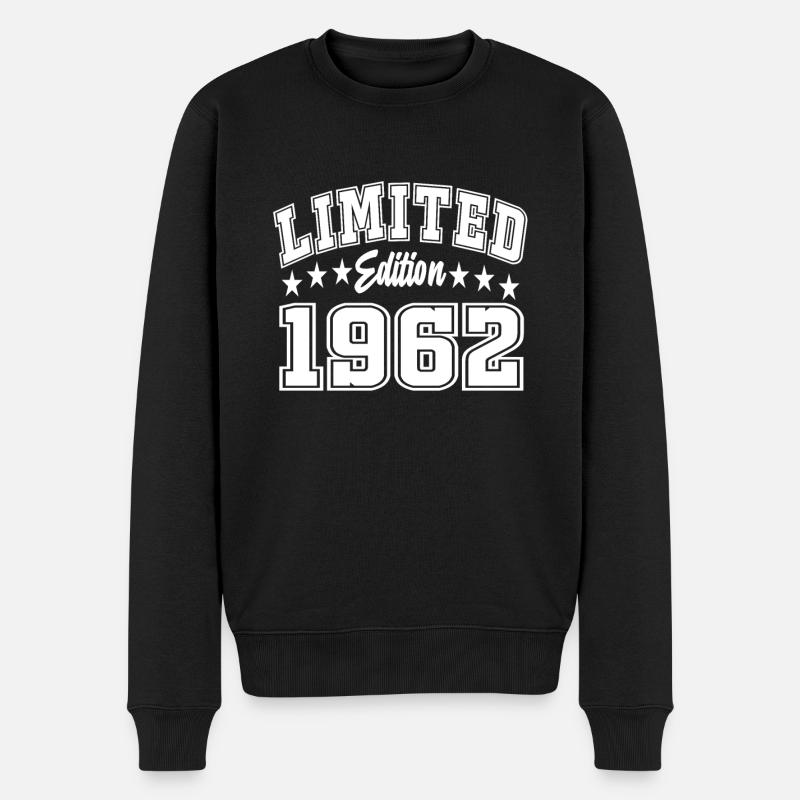Édition limitée 1962 - Pull Premium bio Homme - noir
