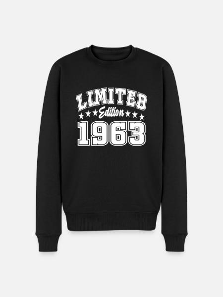 Édition limitée 1963 - Pull Premium bio Homme - noir