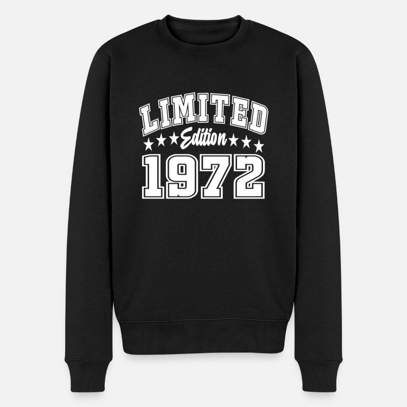 Édition limitée 1972 - Pull Premium bio Homme - noir