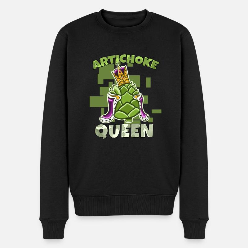 Artichaut - Pull Premium bio Homme - noir