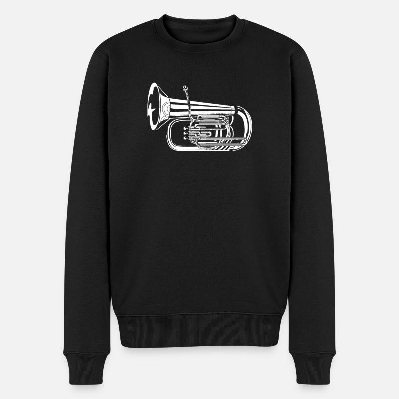 Fanfare Train Tuba - Pull Premium bio Homme - noir