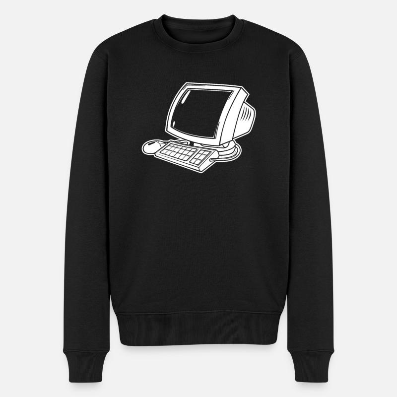 Web Developer Web Developer Computer - Men's Premium Organic Jumper - black