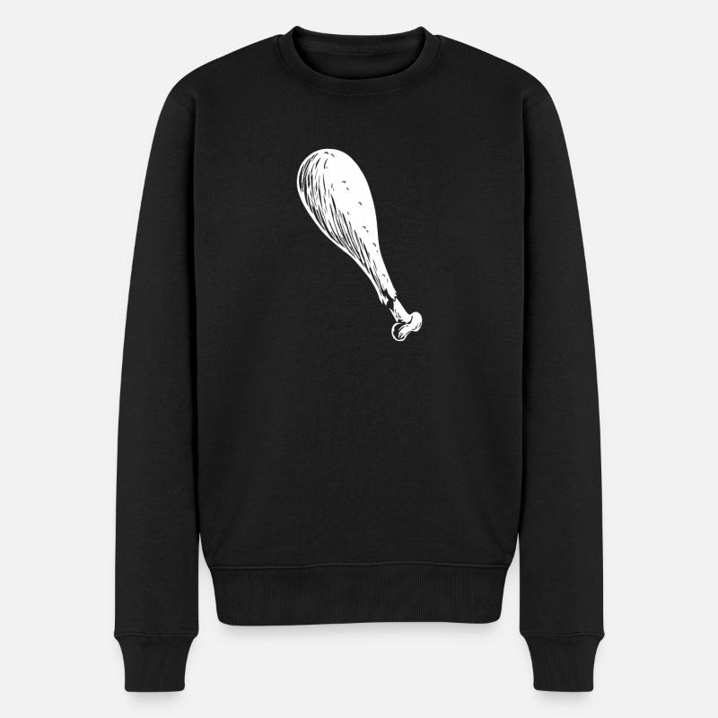Thanksgiving - Männer Premium Bio Pullover - Schwarz