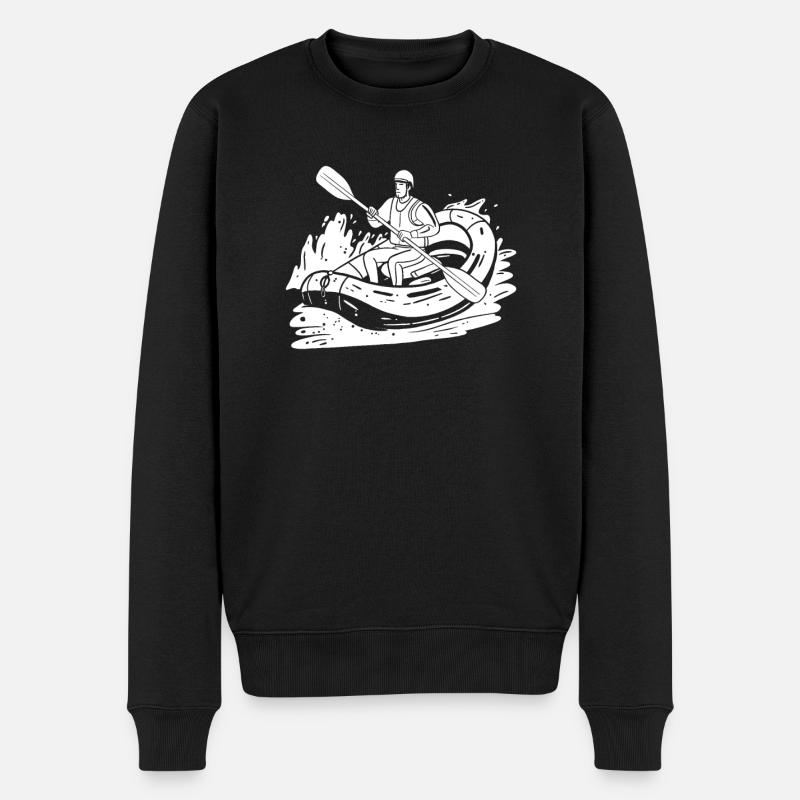 Rafting - Pull Premium bio Homme - noir
