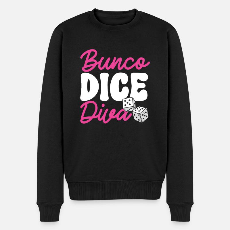 Jeu de dés Bunco - Pull Premium bio Homme - noir