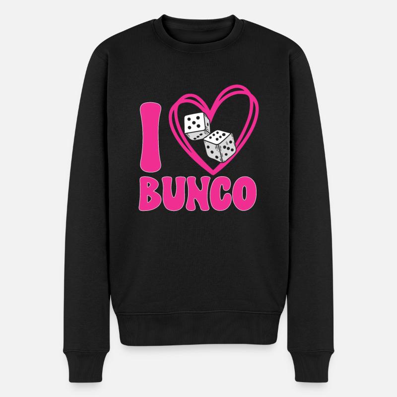 Jeu de dés Bunco - Pull Premium bio Homme - noir