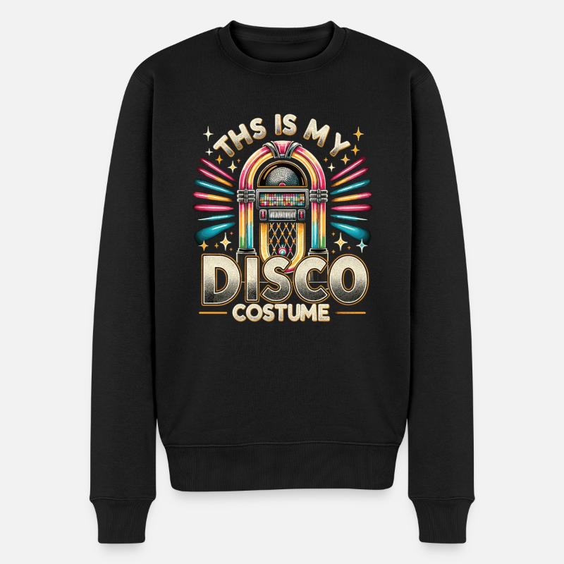 C’est mon costume de disco - Pull Premium bio Homme - noir