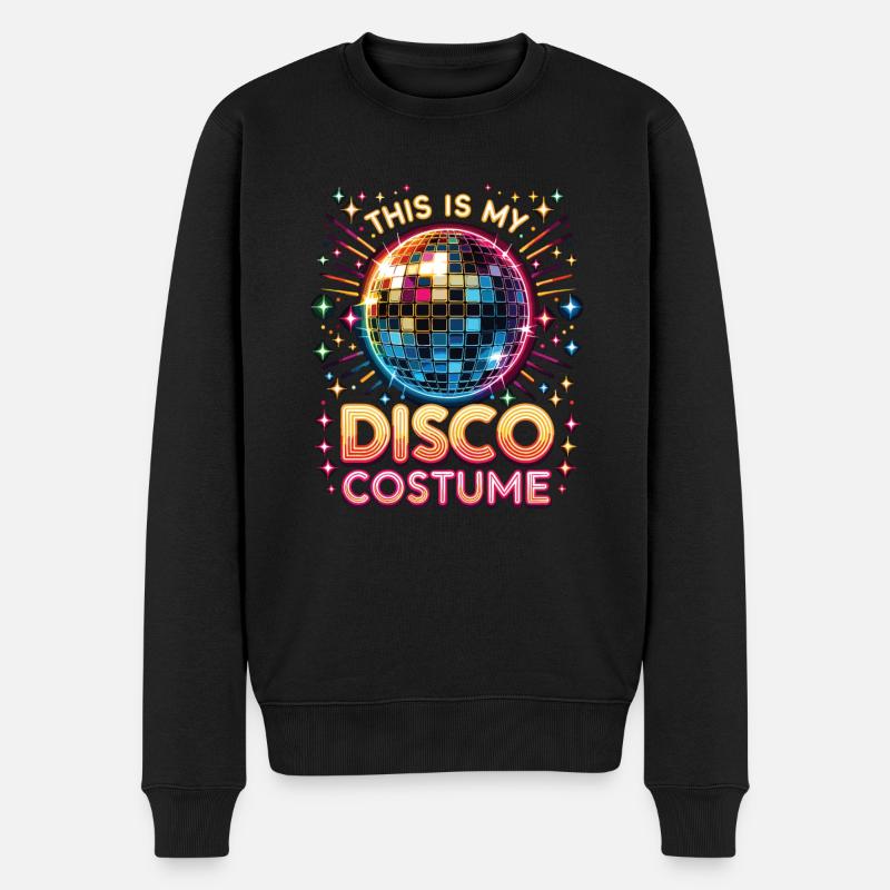 C’est mon costume de disco - Pull Premium bio Homme - noir