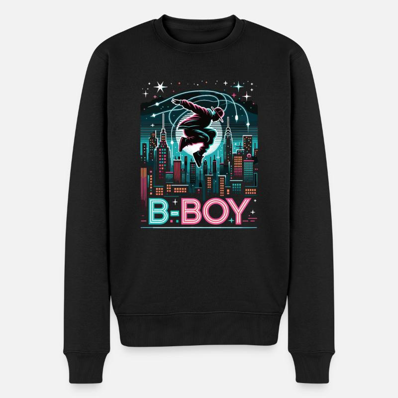 Breakdance Breakdancer Breakdance Enfants - Pull Premium bio Homme - noir