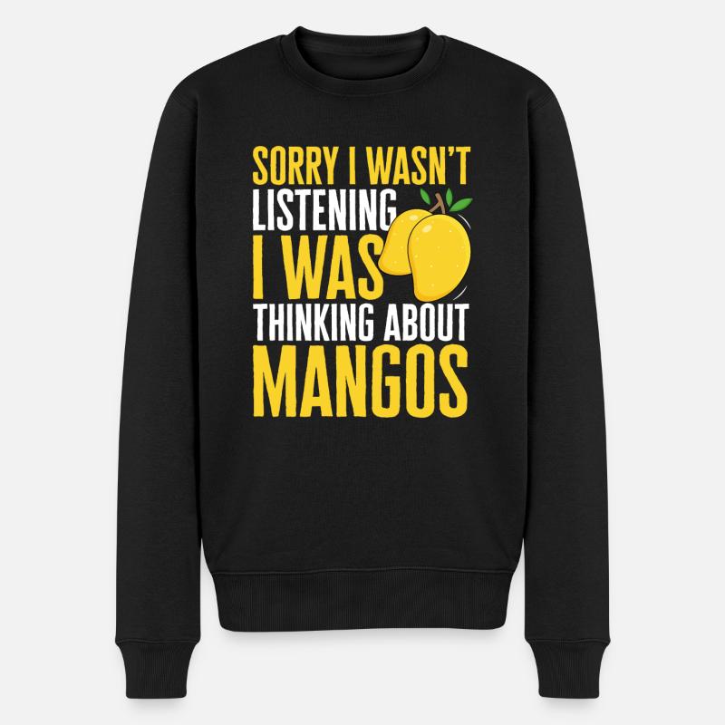 Mangue Fruit Mangue - Pull Premium bio Homme - noir
