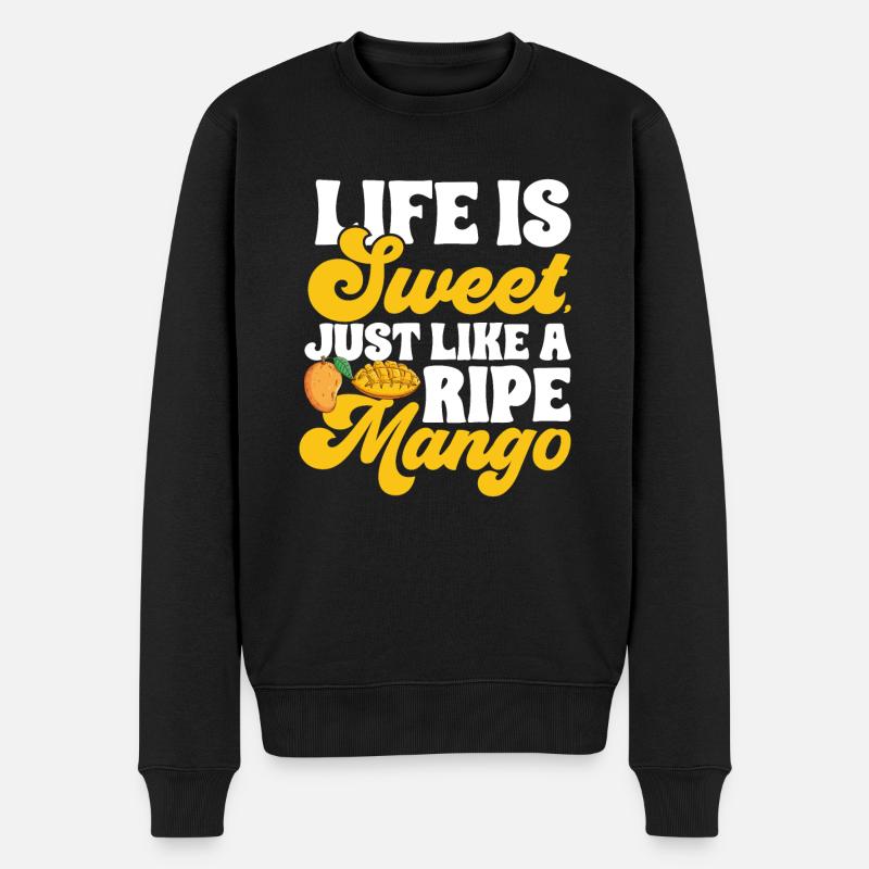 Mangue Fruit Mangue - Pull Premium bio Homme - noir