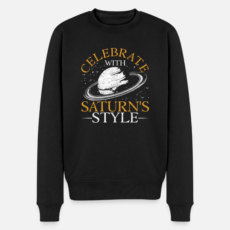 Saturnales Saturnalien - Pull Premium bio Homme - noir