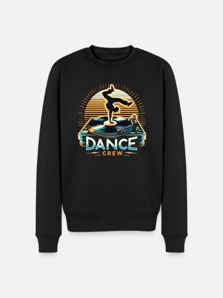 Breakdance Dance Crew - Men's Premium Organic Jumper - black