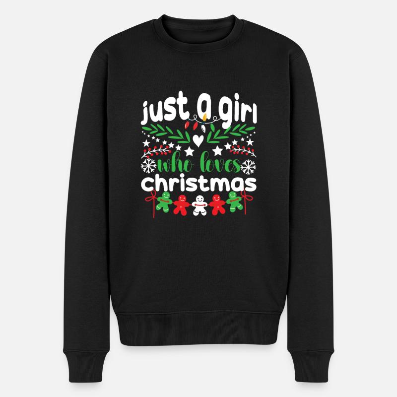 Noël des filles - Pull Premium bio Homme - noir
