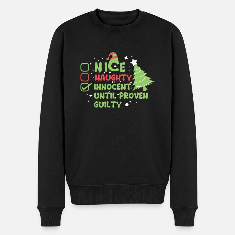 Joyeux Noël - Pull Premium bio Homme - noir